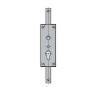 Serrure de garage verouillage haut et bas sans ressort épaisseur 18 mm WSS 16530000010