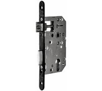 Vachette Serrure de grille à cylindre D45 PR, pêne réglable, axe 50 mm