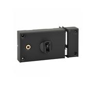 Serrure de grille et portail horizontale pour cylindre profil européen 140x88mm THIRARD - Version: Droite