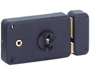 Serrure de grille horizontale THIRARD à fouillot et cylindre profil européen - Droite - 140x88 - 009769