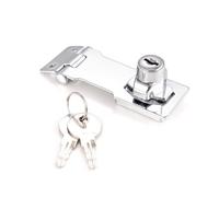 Serrure de hangar robuste Serrure de meuble résistante et durable Serrure de meuble avec serrure à clé Installation facile Serrure d'armoire avec petit loquet et verrou en métal