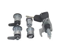 Serrure De La Porte du Hayon du Coffre pour Ford KA 1997-2007 AL177 96FG122050AG 5 Pièces Ensemble Complet Interrupteur D'allumage Porte Coffre Arrière Cylindre Serrure 2 Clés