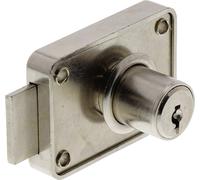 BURG-WÄCHTER, Serrure Universelle à Cylindre pour Meubles MZ 83.SB, 2 Clés et Matériels de Fixation inclus