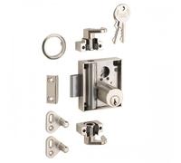 Serrure de meuble 3 points espagnolette 7020 - avec 2 clés - main droite JUNIE