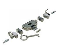 Serrure de meuble acier à espagnolette HETTICH, axe 25 mm G