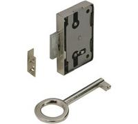 Serrure de meuble acier en applique HETTICH 20 mm réversible G