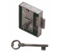 Serrure de meuble avec hiffre - rustique - 305 - l 50 mm - axe 25 mm - main gauche DEVISMES