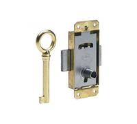 Serrure de meuble fer en applique HETTICH 25 mm réversible G