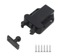 Serrure de meuble invisible pour loquet avec fonction muette, verrou à pousser pour ouvrir pour placard, armoire, quincaillerie de loquet à pousser pour portes