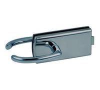 Serrure de milieu bec de cane double béquille Lagune 4301 chromé mat - Stremler - 4301.31.0 Noir G