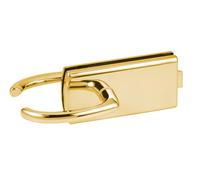 Serrure de milieu bec de cane double béquille Lagune 4301 doré - STREMLER - 4301.40.0