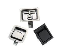 Serrure de panneau de traction, boîte de camion, armoire, boîte à outils, boîte de distribution industrielle, serrure d'armoire, 1 pièce(No Lock-18)