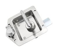 Serrure de panneau en acier inoxydable, machine industrielle robuste, automatisation, boîte à outils, armoire, languette rotative, 1 pièce