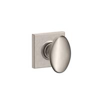 Serrure de passage bouton Sienna r sidentielle SCHLAGE F10 SIE 619 COL F10SIE619COL avec rosace Collins, loquet 16080 et g che 10027, finition