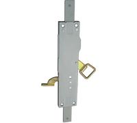 Serrure de persienne 3 points épaisseur 13 mm cylindre 20 mm zingué blanc TIRARD CA114307