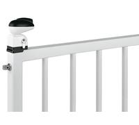 Serrure de piscine TWIST 40 mm blanche LOCINOX P00007884-9010