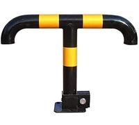 Serrure de place de Parking, Borne de verrouillage stationnement en forme T, barrière pliable, sécurité, intercepteur voie, poteaux(Black)