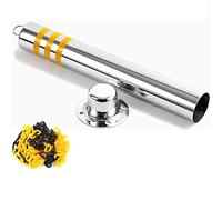 Serrure de place de Parking, Poteau de borne, aide au stationnement for garage, avec chaîne, tube en acier durable(76x800mm)