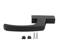 Serrure de poignée de mécanisme d'ouverture en alliage d'aluminium |Quincaillerie de verrouillage sécurisée pour ouvertures push-pull/portes coulissantes en verre |Protège contre