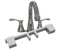 Serrure De Poignée Robinet De Sécurité Animaux De Compagnie, Antidérapant Universel Avec Fixation Tuyau Central | Fixation Tuyau Protecteur De Poignée De Protection Robinet Lav