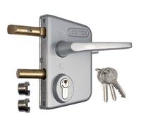 SERRURE LOCINOX AVEC CYLINDRE LCKX30 POUR PROFIL CARRE 30 - 40 - 50 MM