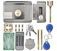 Serrure de porte à double tête 12 V avec système d'identification intelligent et accès électronique