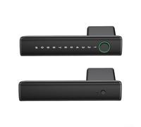 Serrure de porte à empreinte digitale intelligente 4 en 1 avec clés pour TTlock Silent Eco- mot de passe électronique de bureau de location