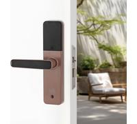 Serrure de porte à empreinte digitale, poignée de porte intelligente, serrure de porte biométrique, serrure de porte intelligente