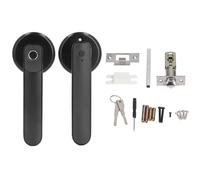Serrure de porte à empreintes digitales, bouton de porte biométrique intelligent sans clé pour porte de 30 à 65 mm d'épaisseur, pour le bureau et la maison