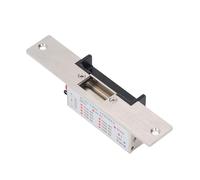 Serrure de porte à gâche électrique, gâche de loquet, gâche électrique, plaque de gâche réglable, peut être utilisée avec pratiquement n'importe quel système de verrouillage de