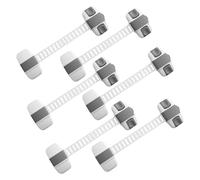 Serrure de porte à l'épreuve des - Armoire à l'épreuve des bébés, serrure d'armoire réglable à l'épreuve des bébés de 6 pièces, serrure de toilettes à l'épreuve des bébés, serrure d'armoire