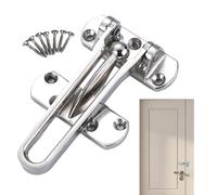 Serrure de porte anti-vol - Swing en Litch de sécurité, protection portable | sécurité pour portes d'hôtel anti-vol professionnel, protection de porte en métal resis