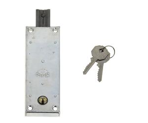 Serrure de porte basculante point haut à cylindre rond 5,5 mm PREFER PRE6551-0710