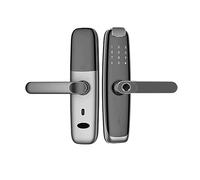 Serrure de porte biométrique par empreinte digitale BT TTlock APP Carte IC numérique intelligente Sécurité domestique électronique sans clé Accès à l’entrée (Couleur : 22x240 5050)