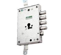 Serrure de porte blindée 85.571 Main gauche entraxe 28-4 verrous