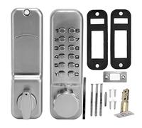 Serrure de porte codée en alliage de Zinc, mot de passe, serrure de porte sans clé pour le bureau et la maison