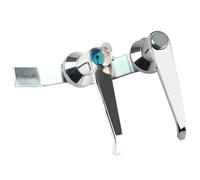 Serrure de porte d'armoire de distribution électrique MS301, châssis de poignée MS303, compteur électrique, 1 pièce(MS303 with key)