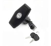 Serrure de porte de camping-car de remplacement avec pêne dormant à palette, en alliage de zinc, compatible avec un trou de 2,83 po x 1,52 po, avec 2 clés, pour remorques(1PCS)