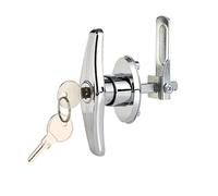 Serrure de porte de camping-car, en de zinc, robuste, kit de rechange pour poignée de porte de camping-car pour , entrée, cargaison, intérieur, extérieur, armoire industrielle