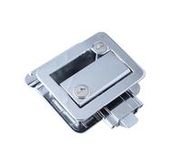 Serrure de Porte de Camping-car, Kit de Remplacement de Serrure de Porte D'entrée en Alliage de Zinc avec 2 Clés, Poignée de Remplacement de Camping-car pour Camion de Remorque