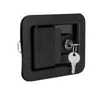 Serrure de porte de camping-car, loquet de porte de camping-car noir pour camion pour caravane pour remorque pour camping-car