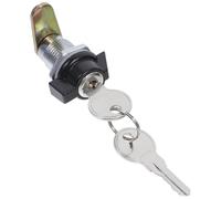 Serrure de Porte de Coffret en Alliage de Zinc avec Clé | Sécurité Fiable, Conception Polyvalente, Installation Facile, pour Coffre à Outils et Armoire de Distribution