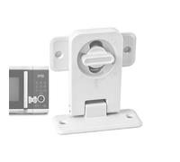 Serrure De Porte De Réfrigérateur - Rotatif ABS De 4,5 Pouces | Verrou De Sécurité Adhésif À L'épreuve Des, 25g, Pour La Maison, L'appartement, La Cuisine, Le Garde-manger, L'armoire, L