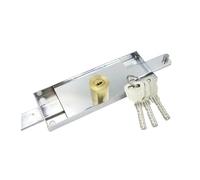 Serrure De Porte De Sécurité Enroulable, Serrure Antivol Avec Clé, Installation Au Milieu Ou Au Bas Du Volet, Serrure De Sécurité For Garage, Quincaillerie For La Maison