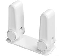 Serrure de porte de sécurité pour enfants, 1 lot de serrure de porte en ABS blanc pour enfants et animaux domestiques avec mécanisme de pression pour déverrouiller, bouton dissimulé, empêche