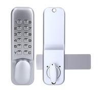 Serrure de porte de sécurité, serrure à combinaison mécanique serrure à codes antivol pour porte bidirectionnelle porte en verre porte en bois utilisation de bureau