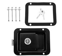Serrure de porte d'entrée de camping-car - Kit de serrure de porte universel - Ferrures de sécurité résistantes à la rouille pour camping-car, caravane, hôtel, maison, armoire et