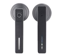 Serrure de Porte D'entrée sans clé avec Poignée, Bouton de Porte D'empreinte Digitale avec 2 Clés à Reconnaissance Rapide, Serrure de Porte électronique Antistatique pour Bureau à