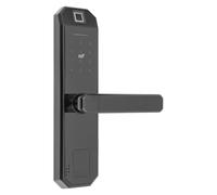 Serrure De Porte D'Entrée Sans vec Poignée, Serrure Intelligente, Reconnaissance D'Empreinte Digitale + Code apacité 200 Utilisateurs, Anti-Espionnage, Pour Porte 35-50 Mm