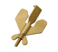 Serrure de porte d'hôtel portable, vivre seul, arrêt de porte d'auto-défense, butée de porte antivol de voyage, serrure de porte de sécurité, loquet de sécurité for la maison(Golden)